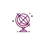 Earth globe icon