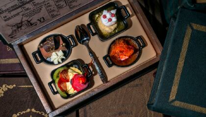  Dessert platter of the VIP experience